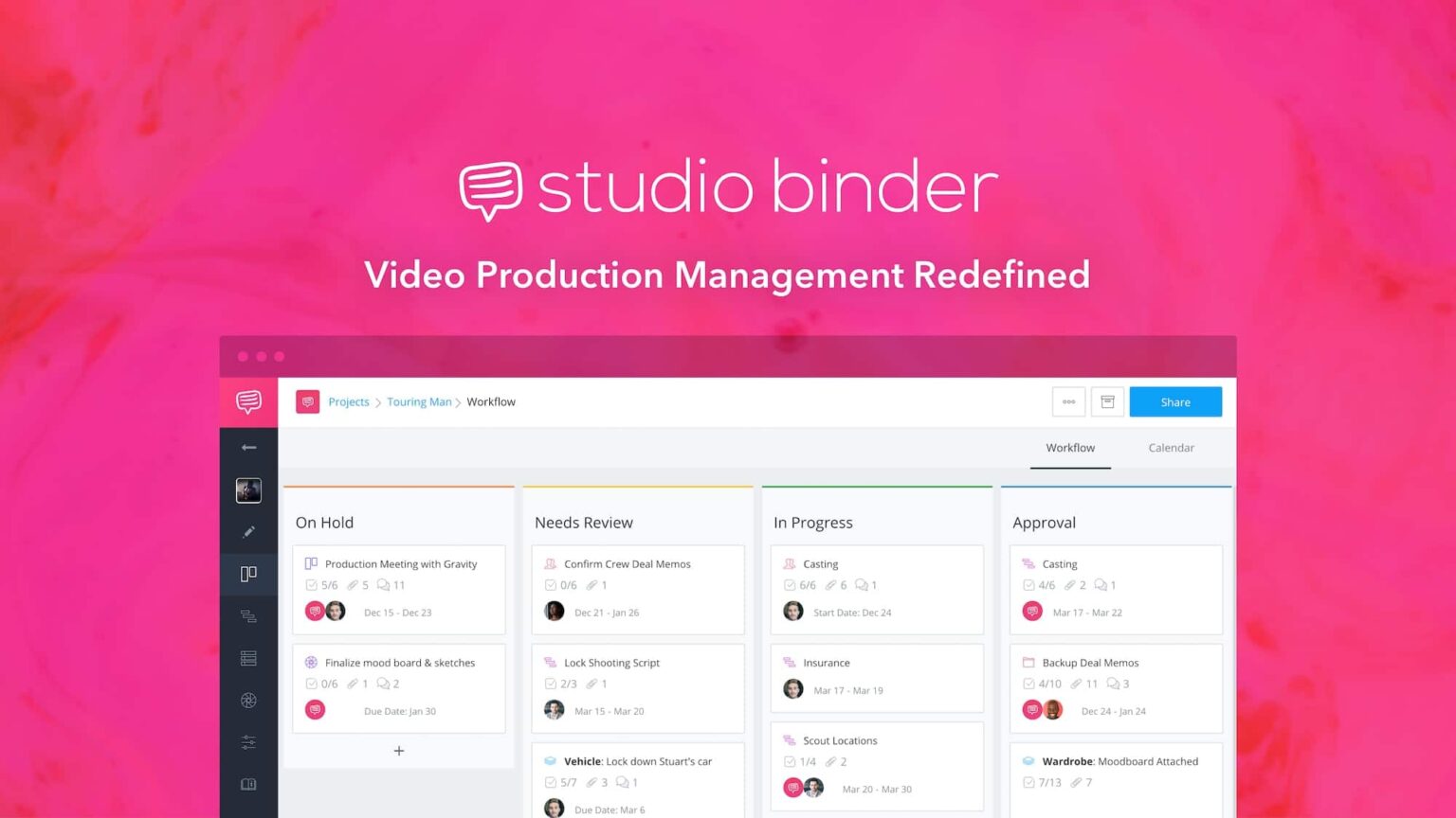 Essential Filmmaking Tools For 2023 Top Picks For Creative Pros FREEYORK   Welcome To StudioBinder Film Production Management Software Feature 1536x864 