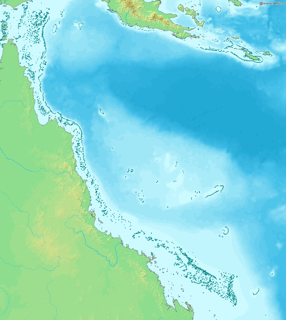 Map of Great Barrier Reef Demis 2017010421 586d660dc706c