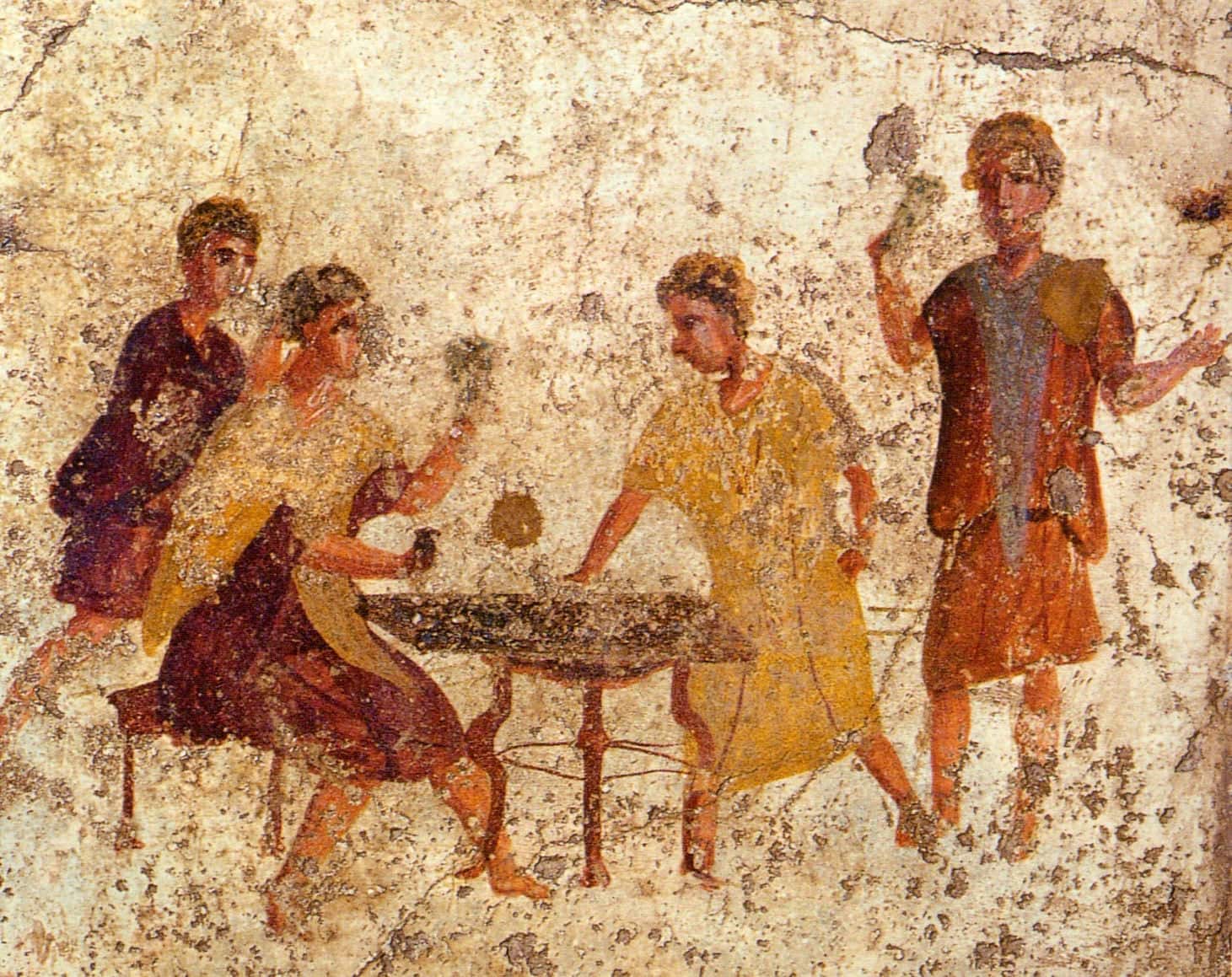 Pompeii Osteria della Via di Mercurio Dice Players 2017010409 586cc0784bda2