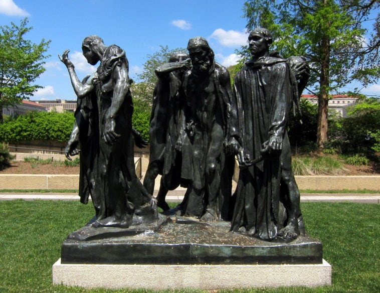 The Burghers of Calais Hirshhorn Sculpture Garden 2017071319 5967cd54b20f1