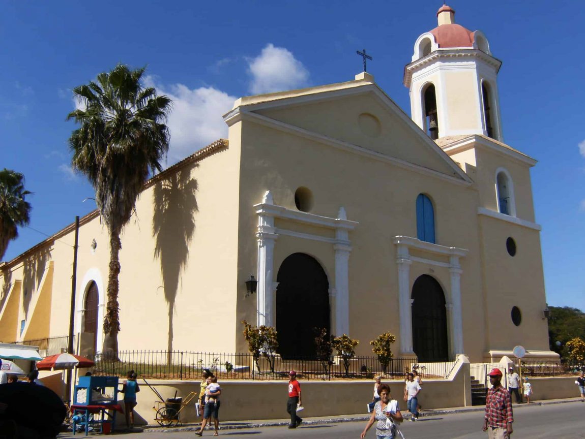 Iglesia ubicada en el centro de Guanabacoa