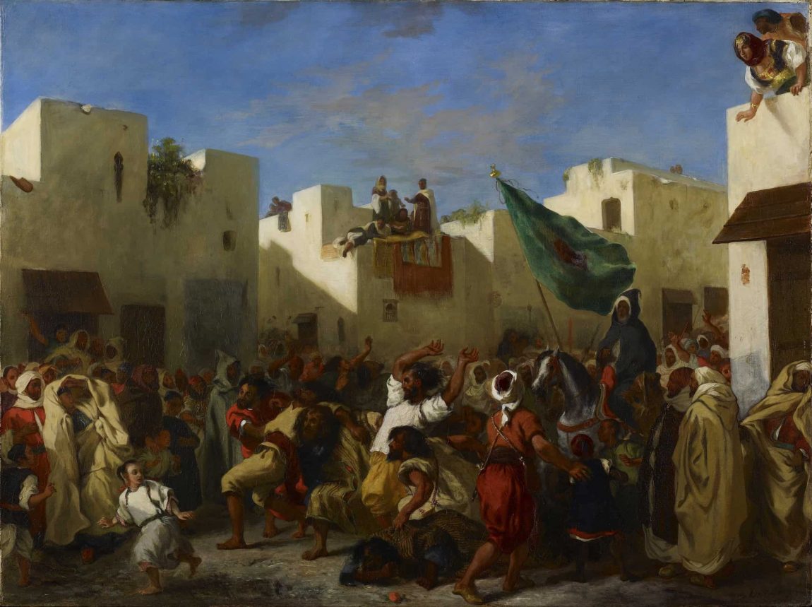 Eugène Delacroix The Fanatics of Tangier WGA06195