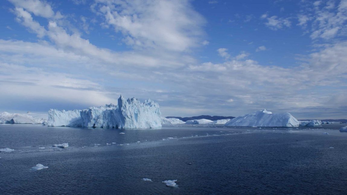 Disko bay icebergs scaled